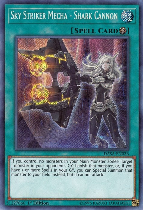 Sky Striker Mecha - Shark Cannon (36) (DASA) - YuGiOh Single