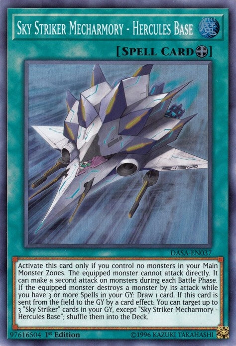 Sky Striker Mecharmory - Hercules Base (37) (DASA) - YuGiOh Single