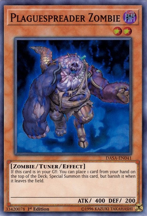 Plaguespreader Zombie (41) (DASA) - YuGiOh Single
