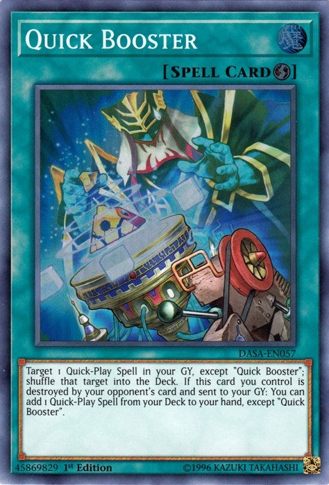 Quick Booster (57) (DASA) - YuGiOh Single