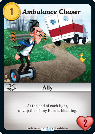 Ambulance Chaser (1) [DOB] - Munchkin CCG Single