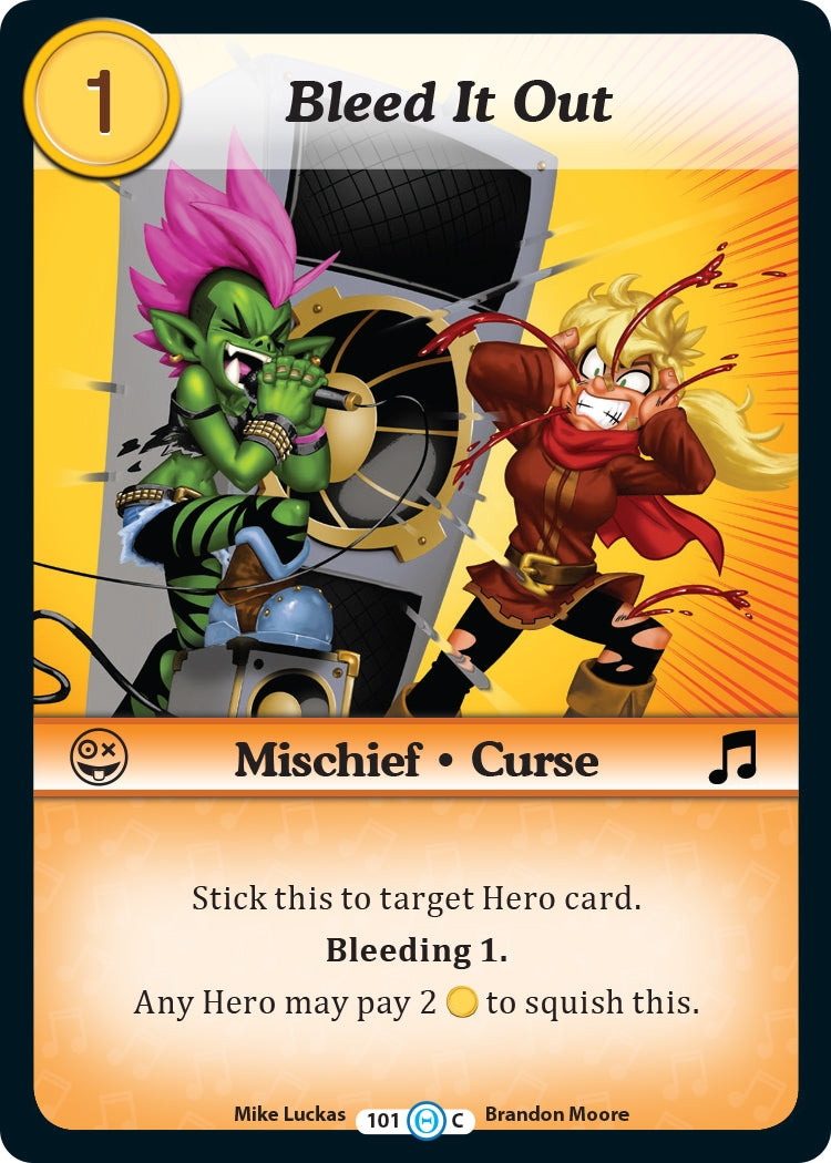 Bleed It Out (101) [DOB] - Munchkin CCG Single