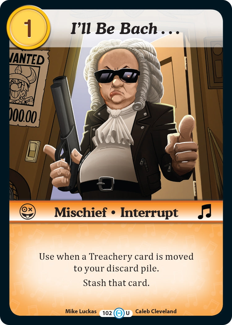 I’ll Be Bach... (102) [DOB] - Munchkin CCG Single