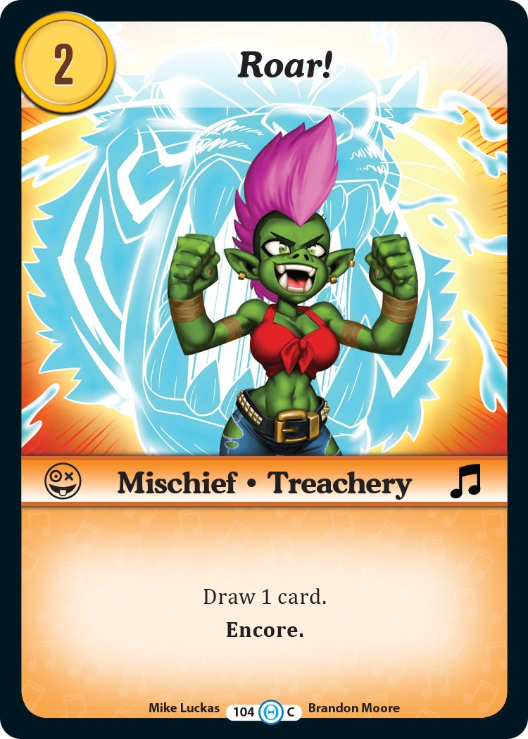 Roar! (104) [DOB] - Munchkin CCG Single