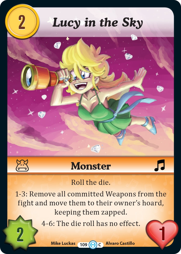 Lucy in the Sky (109) [DOB] - Munchkin CCG Single