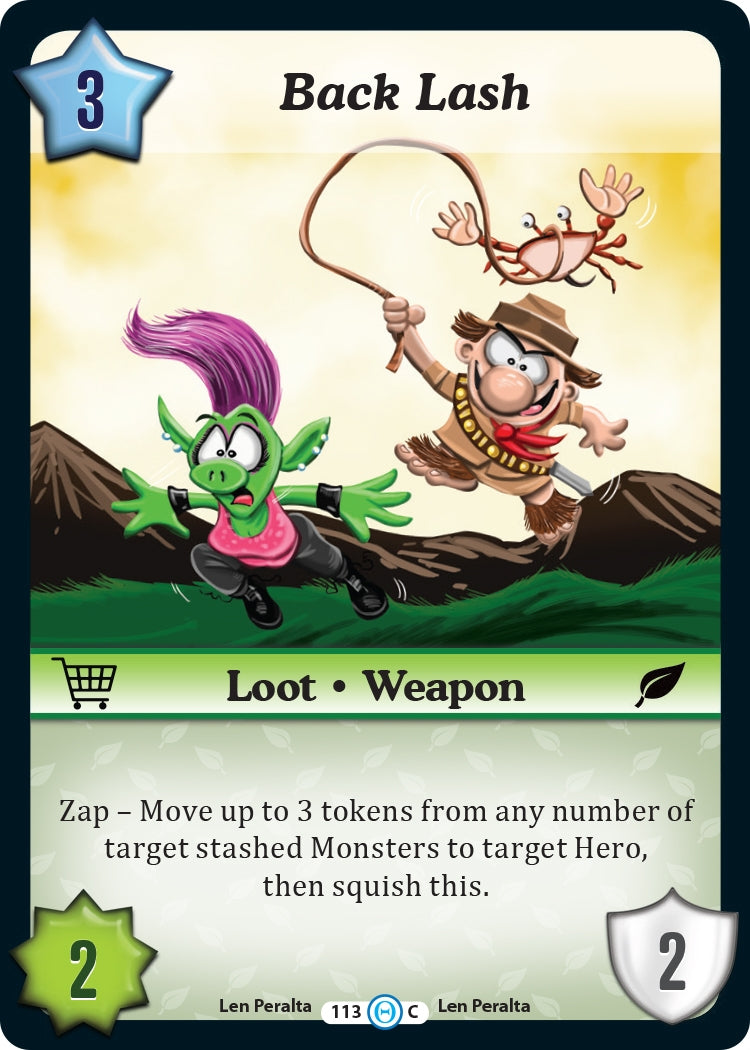 Back Lash (113) [DOB] - Munchkin CCG Single