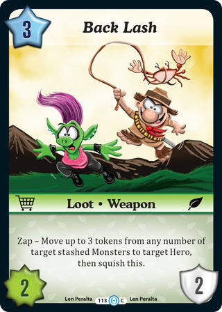 Back Lash (113) [DOB] - Munchkin CCG Single