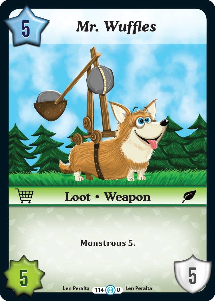 Mr. Wuffles (114) [DOB] - Munchkin CCG Single