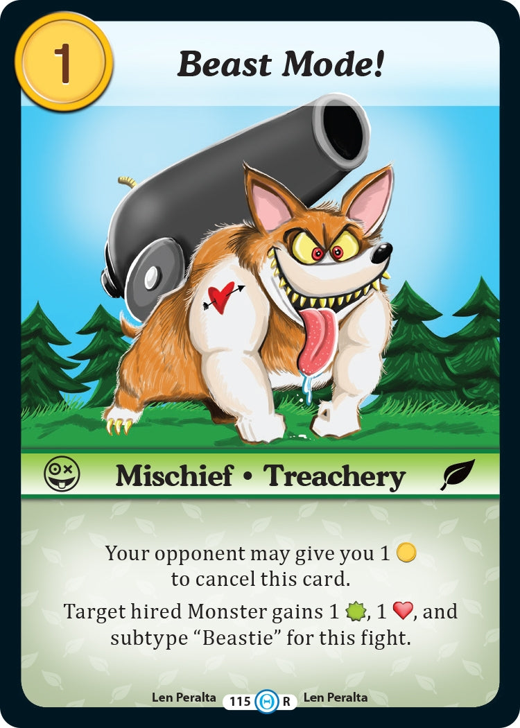 Beast Mode! (115) [DOB] - Munchkin CCG Single