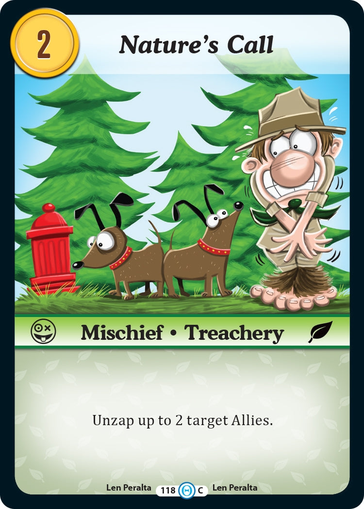 Nature’s Call (118) [DOB] - Munchkin CCG Single