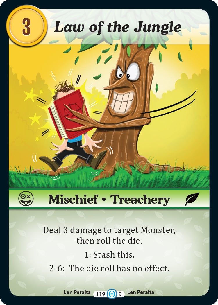 Law of the Jungle (119) [DOB] - Munchkin CCG Single