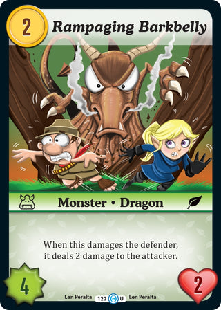 Rampaging Barkbelly (122) [DOB] - Munchkin CCG Single