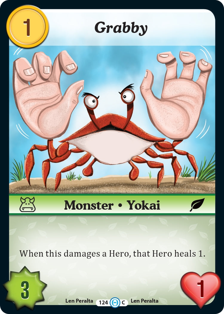 Grabby (124) [DOB] - Munchkin CCG Single