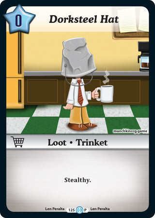 Dorksteel Hat (125) [DOB] - Munchkin CCG Single