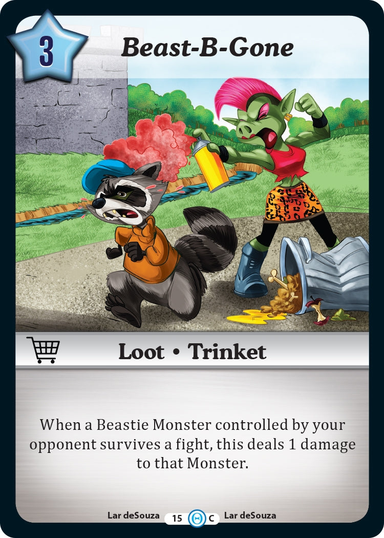 Beast-B-Gone (15) [DOB] - Munchkin CCG Single