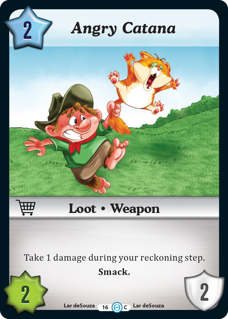 Angry Catana (16) [DOB] - Munchkin CCG Single