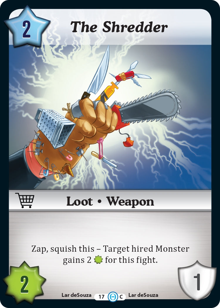 The Shredder (17) [DOB] - Munchkin CCG Single