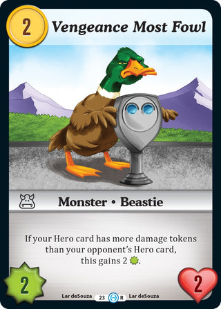 Vengeance Most Fowl (23) [DOB] - Munchkin CCG Single