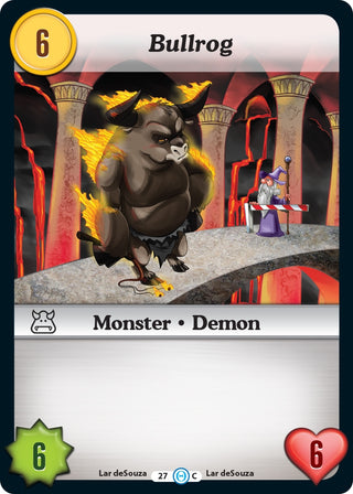 Bullrog (27) [DOB] - Munchkin CCG Single
