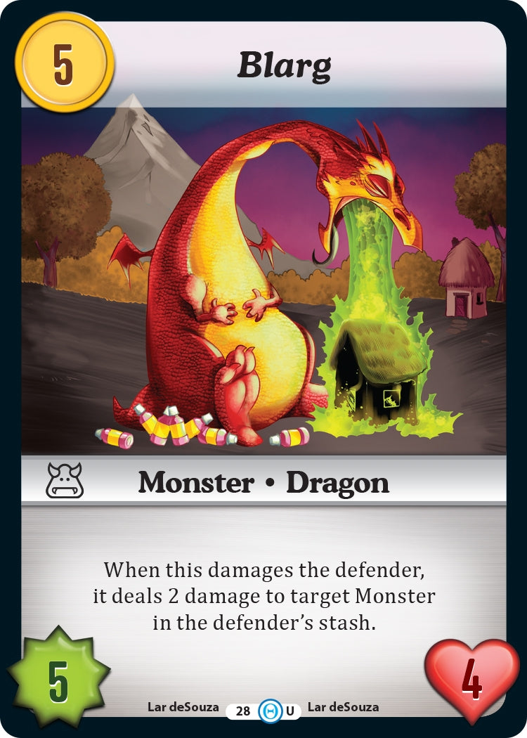 Blarg (28) [DOB] - Munchkin CCG Single