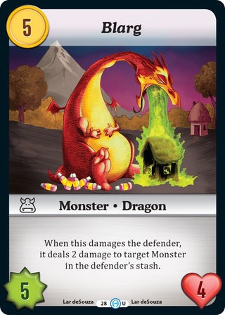 Blarg (28) [DOB] - Munchkin CCG Single
