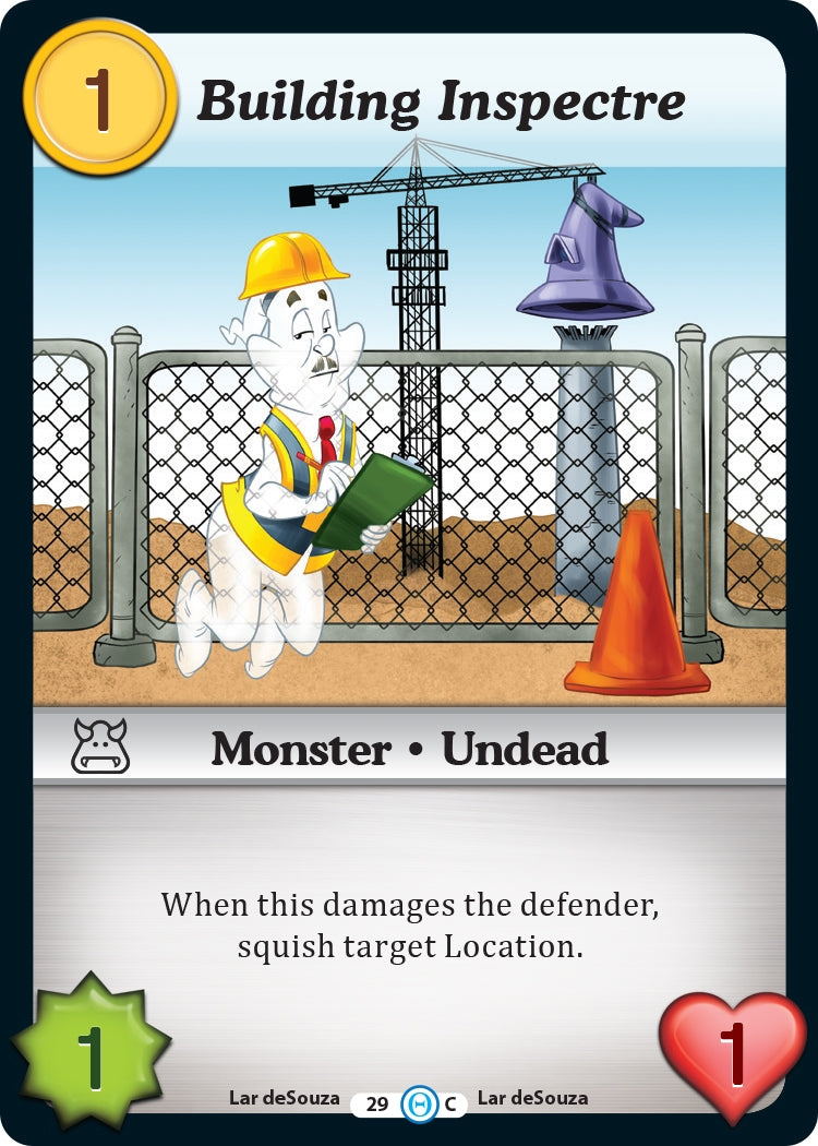 Building Inspectre (29) [DOB] - Munchkin CCG Single