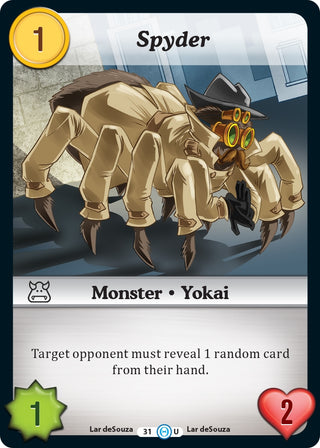 Spyder (31) [DOB] - Munchkin CCG Single