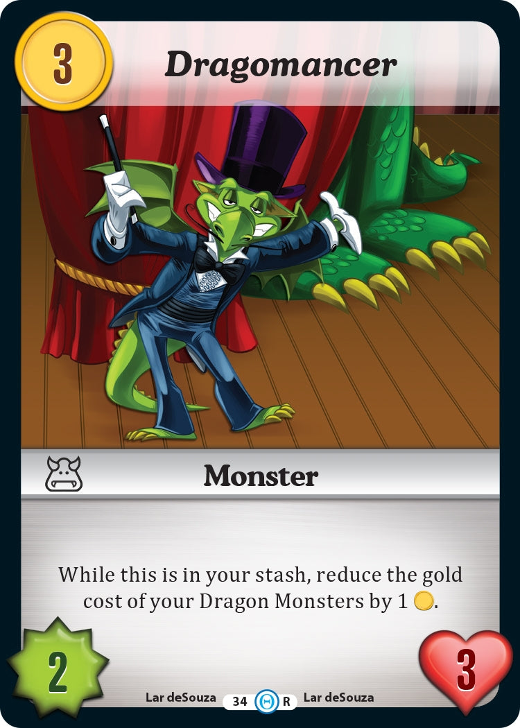 Dragomancer (34) [DOB] - Munchkin CCG Single
