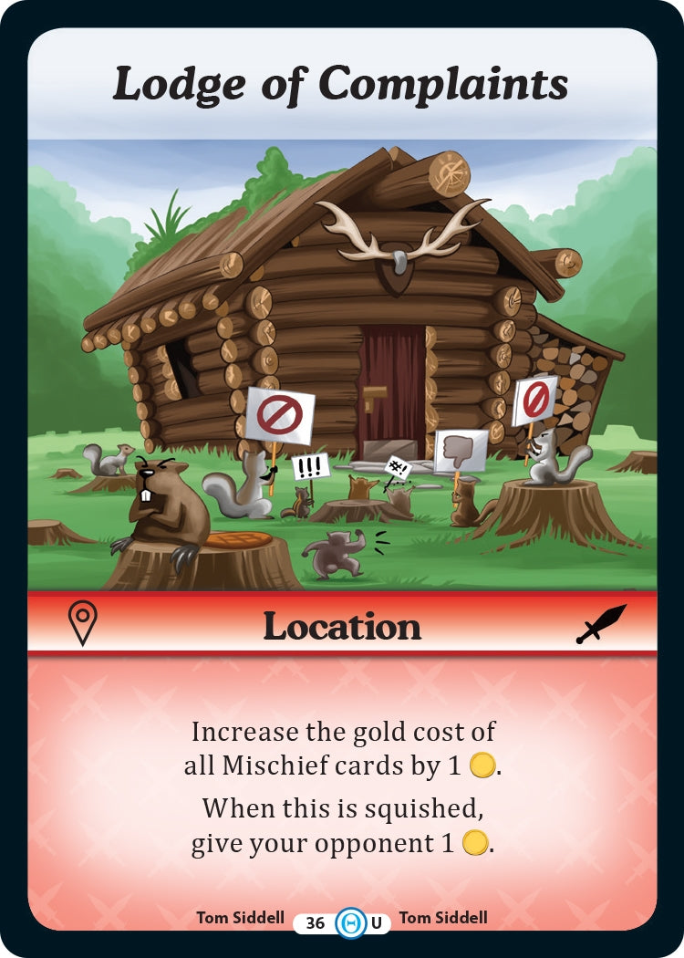 Lodge of Complaints (36) [DOB] - Munchkin CCG Single