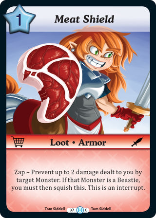 Meat Shield (37) [DOB] - Munchkin CCG Single