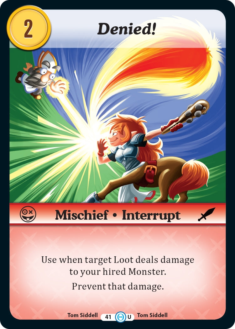 Denied! (41) [DOB] - Munchkin CCG Single