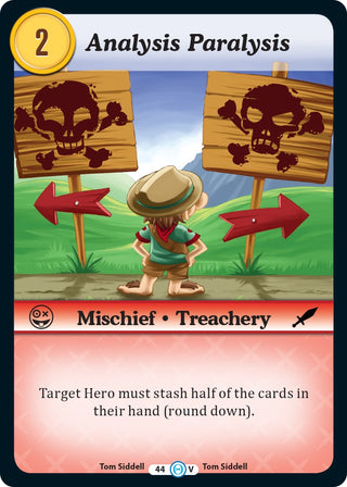 Analysis Paralysis (44) [DOB] - Munchkin CCG Single
