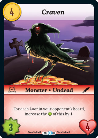 Craven (48) [DOB] - Munchkin CCG Single