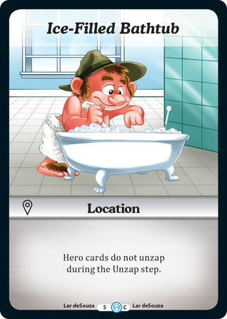 Ice-Filled Bathtub (5) [DOB] - Munchkin CCG Single