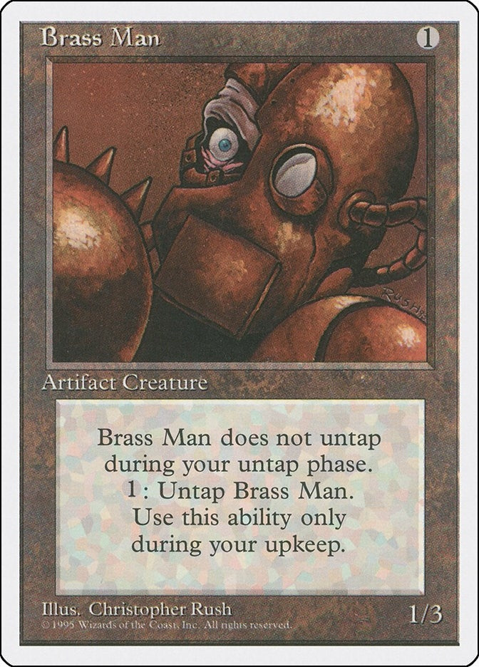 Brass Man [4ED] - MTG Single