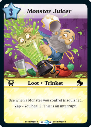 Monster Juicer (52) [DOB] - Munchkin CCG Single