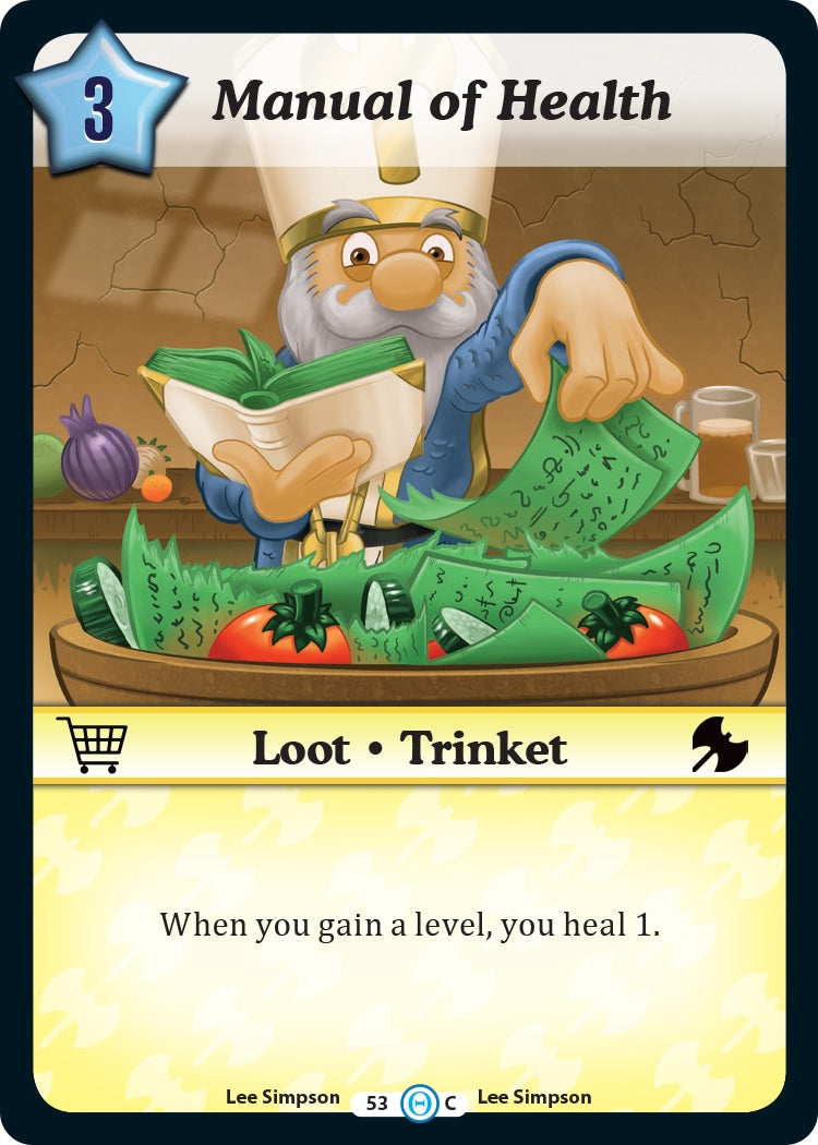 Manual of Health (53) [DOB] - Munchkin CCG Single