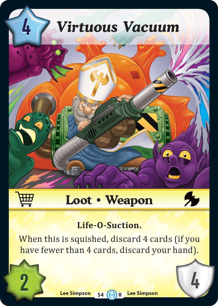 Virtuous Vacuum (54) [DOB] - Munchkin CCG Single