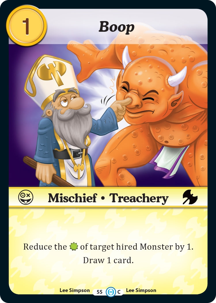Boop (55) [DOB] - Munchkin CCG Single