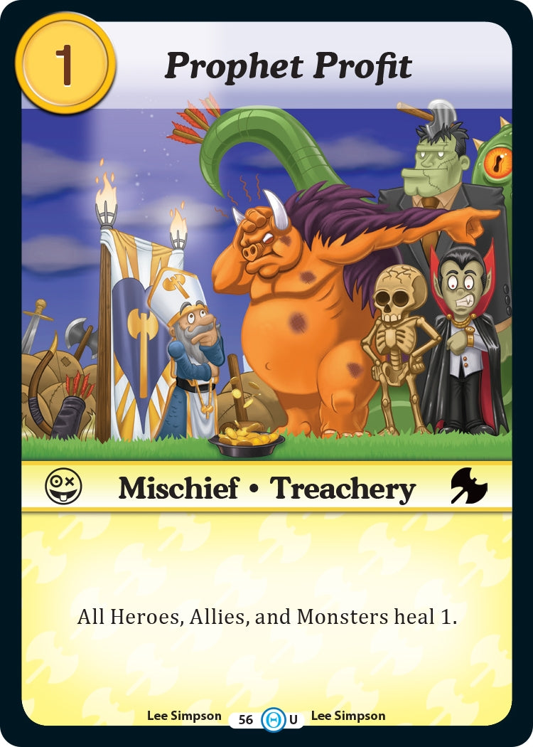Prophet Profit (56) [DOB] - Munchkin CCG Single