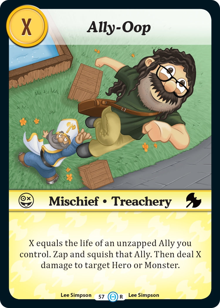 Ally-Oop (57) [DOB] - Munchkin CCG Single