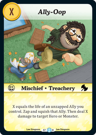 Ally-Oop (57) [DOB] - Munchkin CCG Single