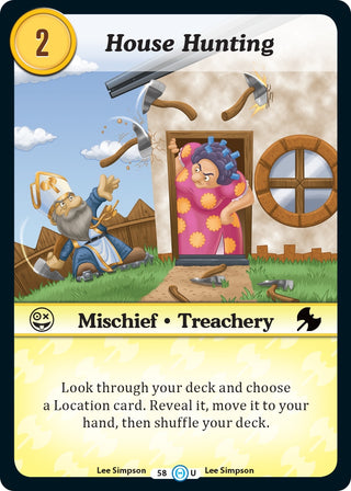 House Hunting (58) [DOB] - Munchkin CCG Single