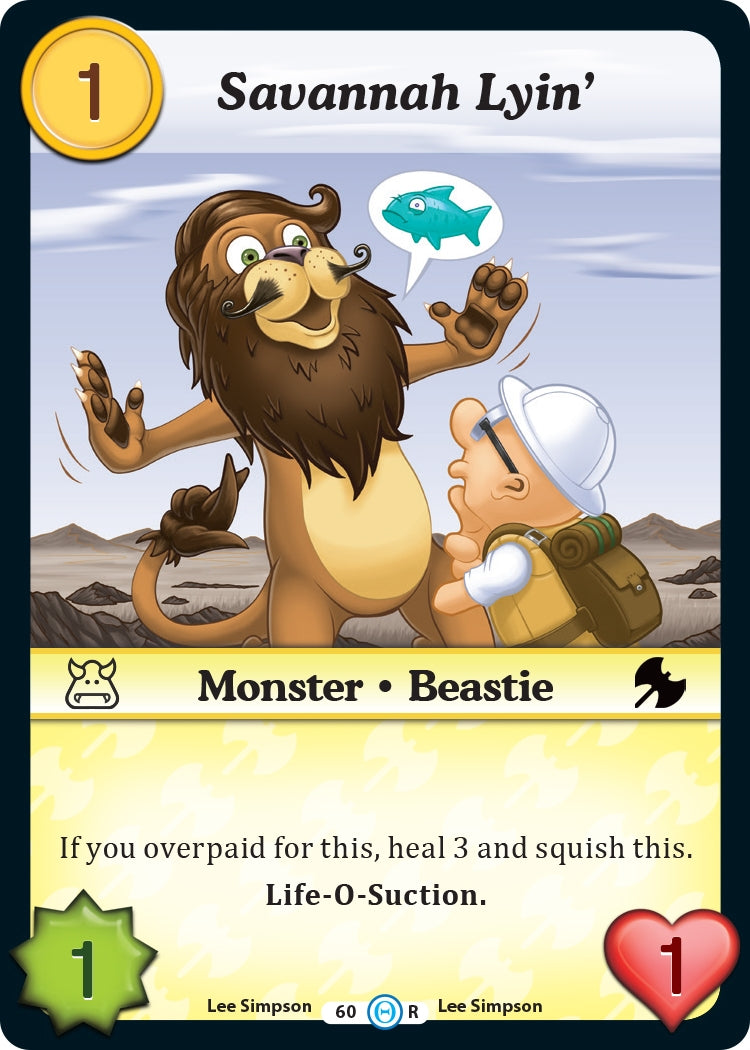 Savannah Lyin’ (60) [DOB] - Munchkin CCG Single