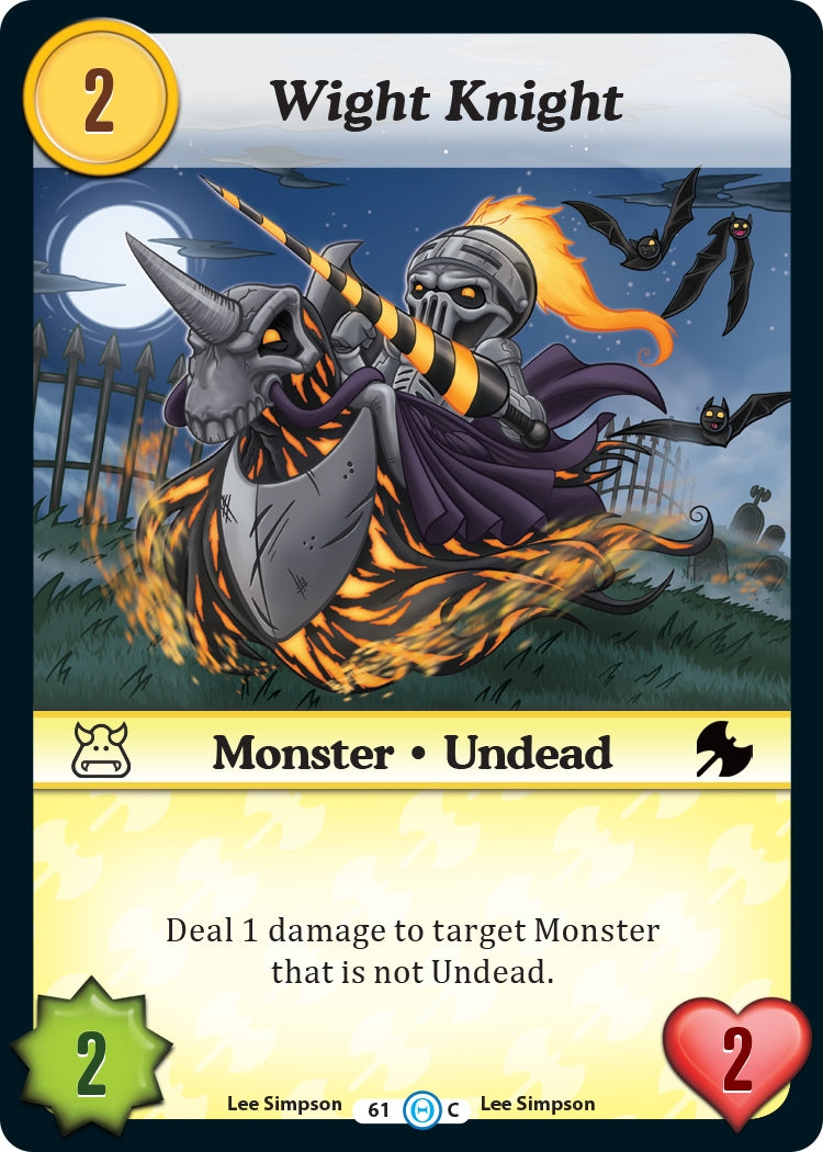 Wight Knight (61) [DOB] - Munchkin CCG Single