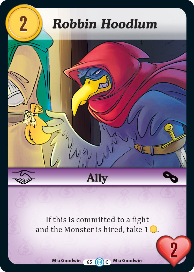 Robbin Hoodlum (65) [DOB] - Munchkin CCG Single