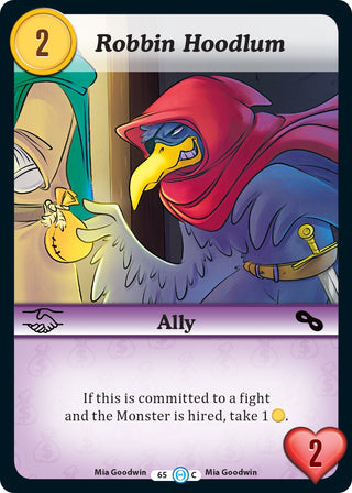 Robbin Hoodlum (65) [DOB] - Munchkin CCG Single