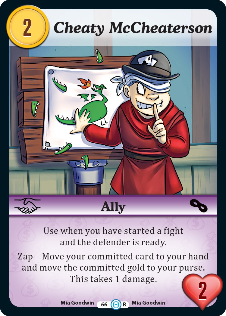 Cheaty McCheaterson (66) [DOB] - Munchkin CCG Single
