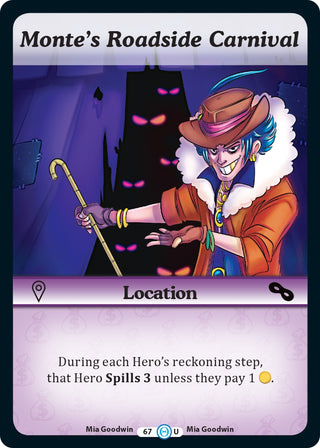 Monte’s Roadside Carnival (67) [DOB] - Munchkin CCG Single