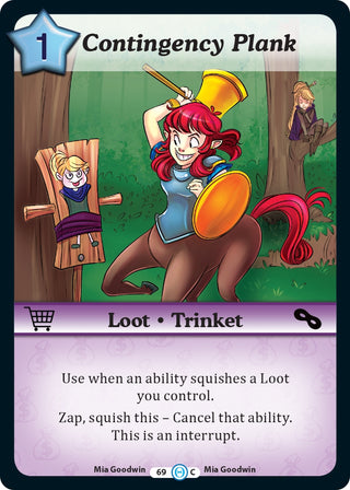 Contingency Plank (69) [DOB] - Munchkin CCG Single